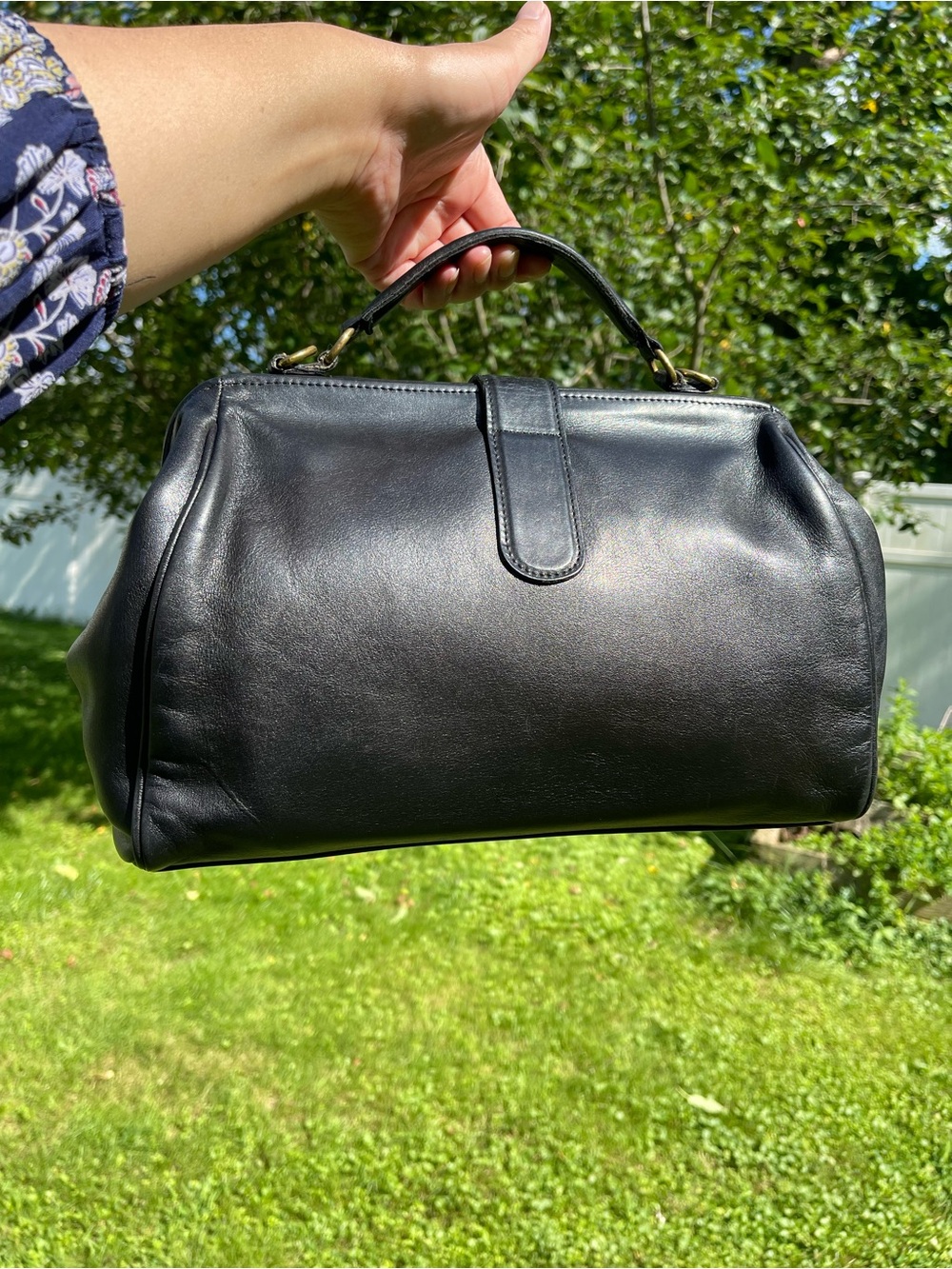 Coach Hudson Leather Bag – Classic Vintage Coach - Picture 2 of 14